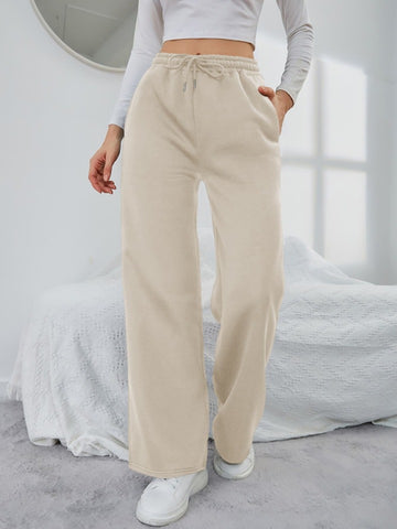 Teen Solid Drawstring Jogger Pant