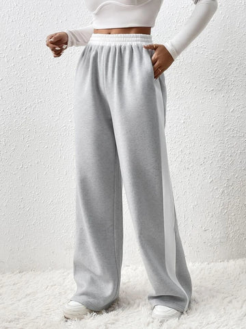 Teen Solid Two Tones Sweatpants