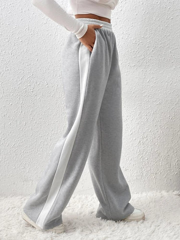 Teen Solid Two Tones Sweatpants