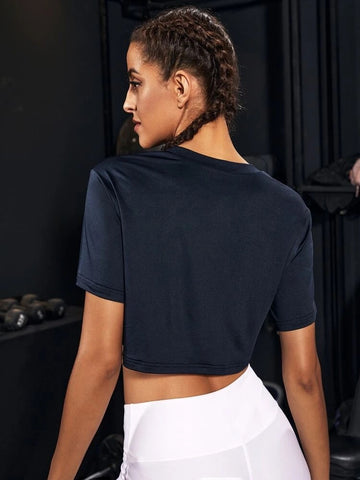 Teen Breathable Sports Crop Top