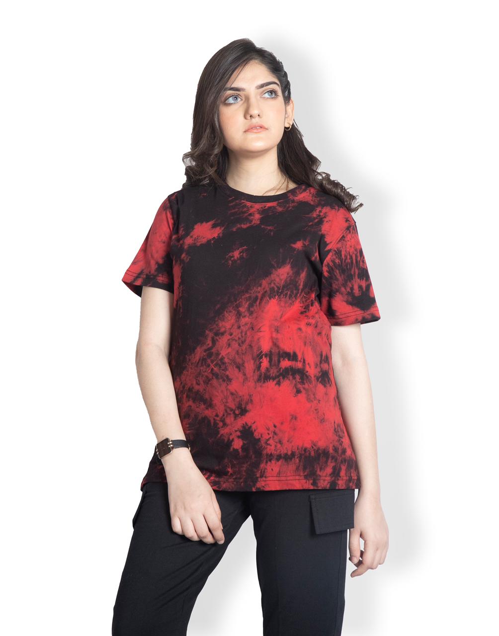 Woman’s Cotton Tye & Dye T-shirt