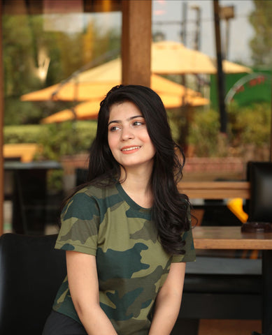 Teen Camouflage Crop Top