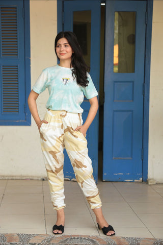 Teen Camouflage Cotton Sweatpant