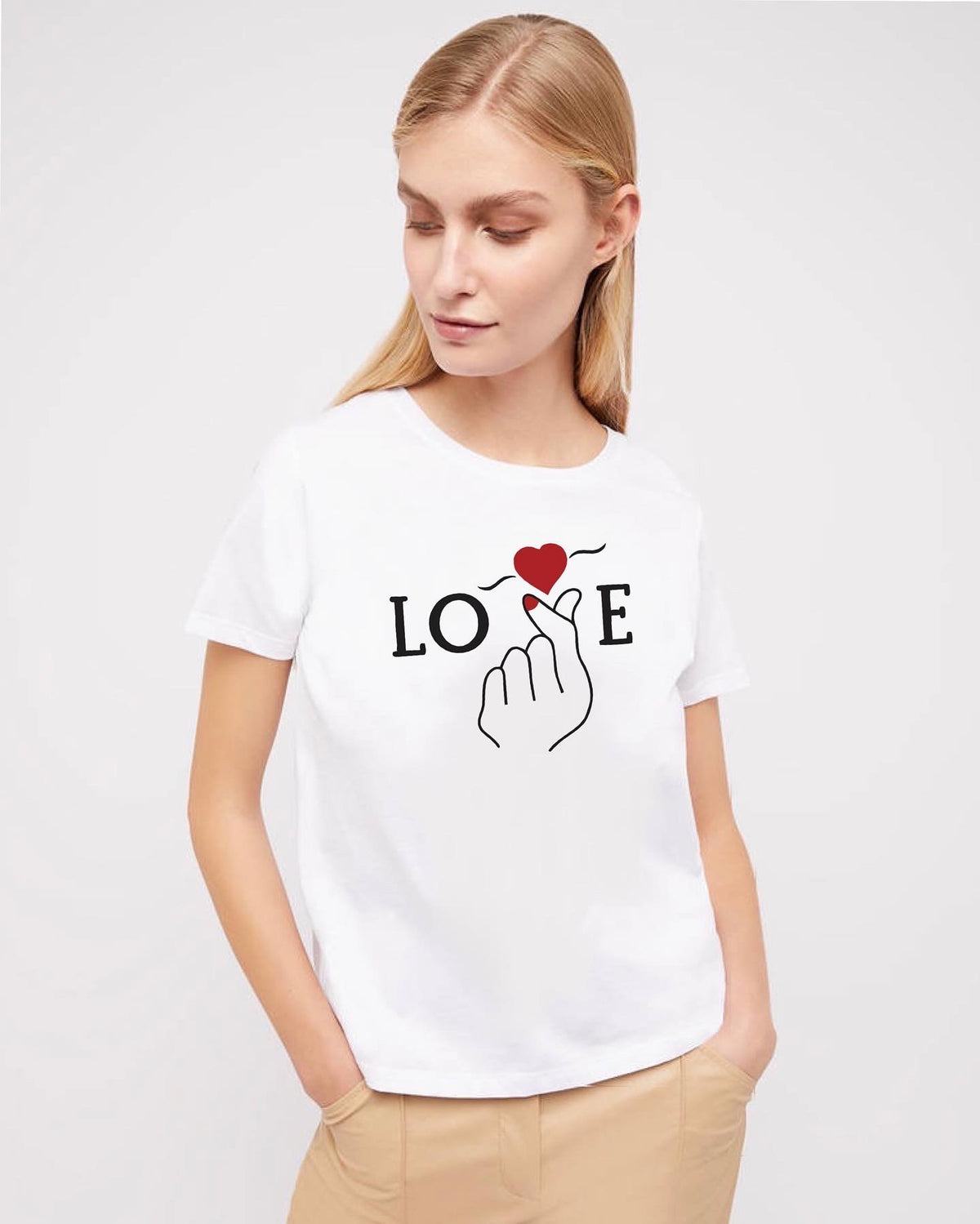 Teen White Cotton Graphic T-shirt