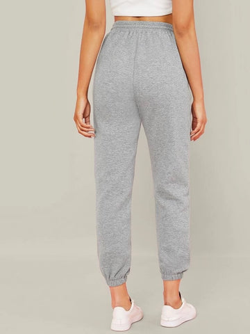 Teen Grey Cotton Sweatpant