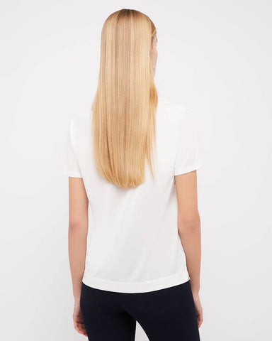 Teen White Ctton Graphic T-shirt