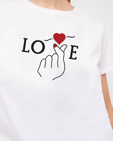 Teen White Cotton Graphic T-shirt