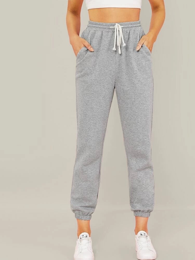 Teen Grey Cotton Sweatpant