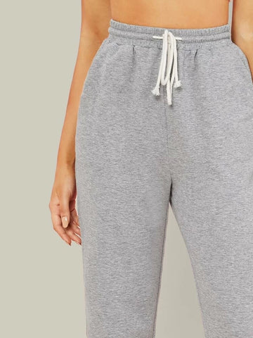 Teen Grey Cotton Sweatpant