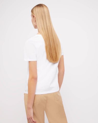 Teen White Cotton California T-shirt